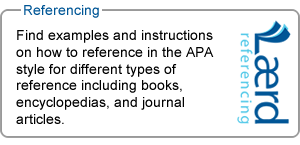 Laerd Referencing