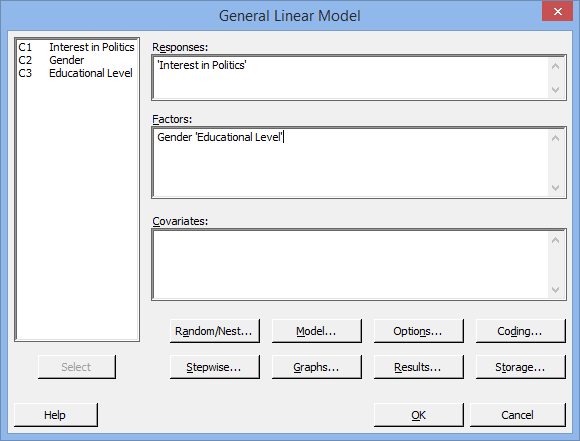 Two Way Anova In Minitab Procedure Output And Interpretation Of The Output Using A Relevant Example