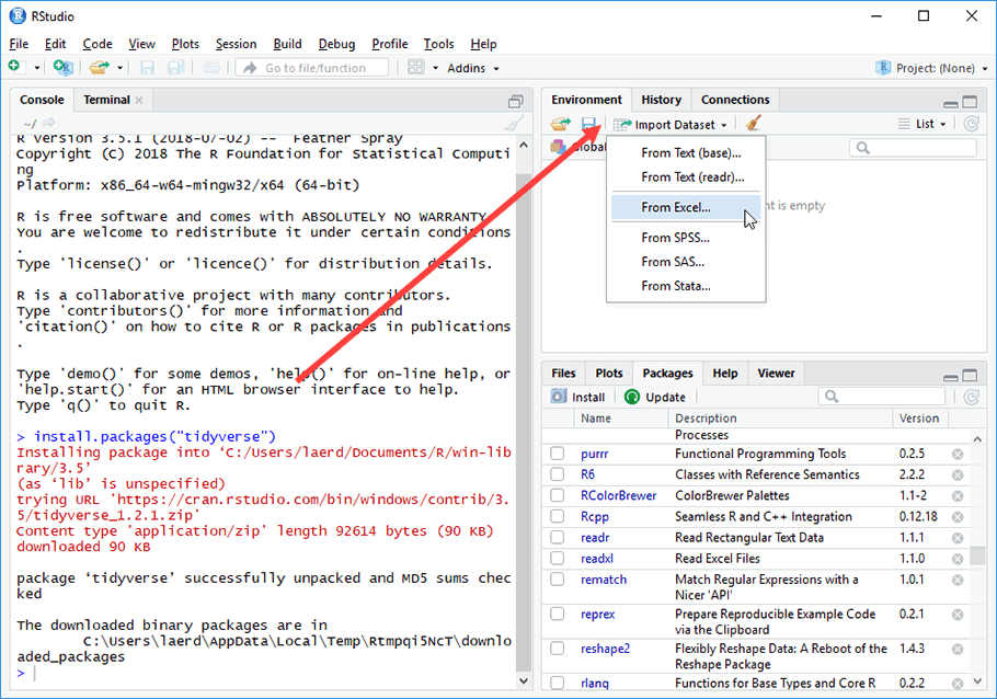 Сохранить dataframe в excel. RSTUDIO. Read excel r. Импорт данных RSTUDIO. RSTUDIO Portable.