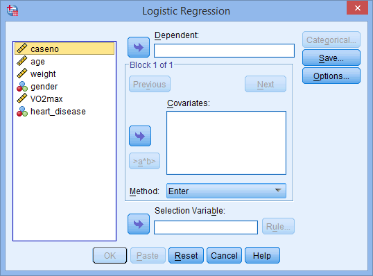 spss code categorical variables