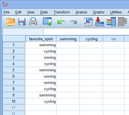 create dummy variables in spss 16.0