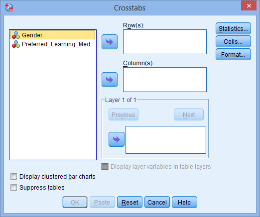 how to measure chi square in spss on mac