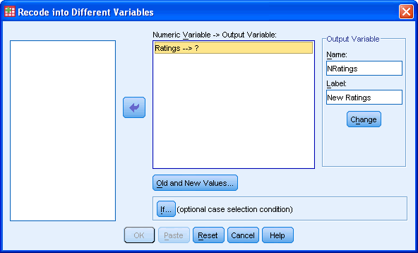 spss version 25 recoding variable you tube tutorial