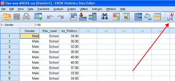 spss code sheet