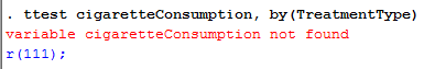 Command box in Stata